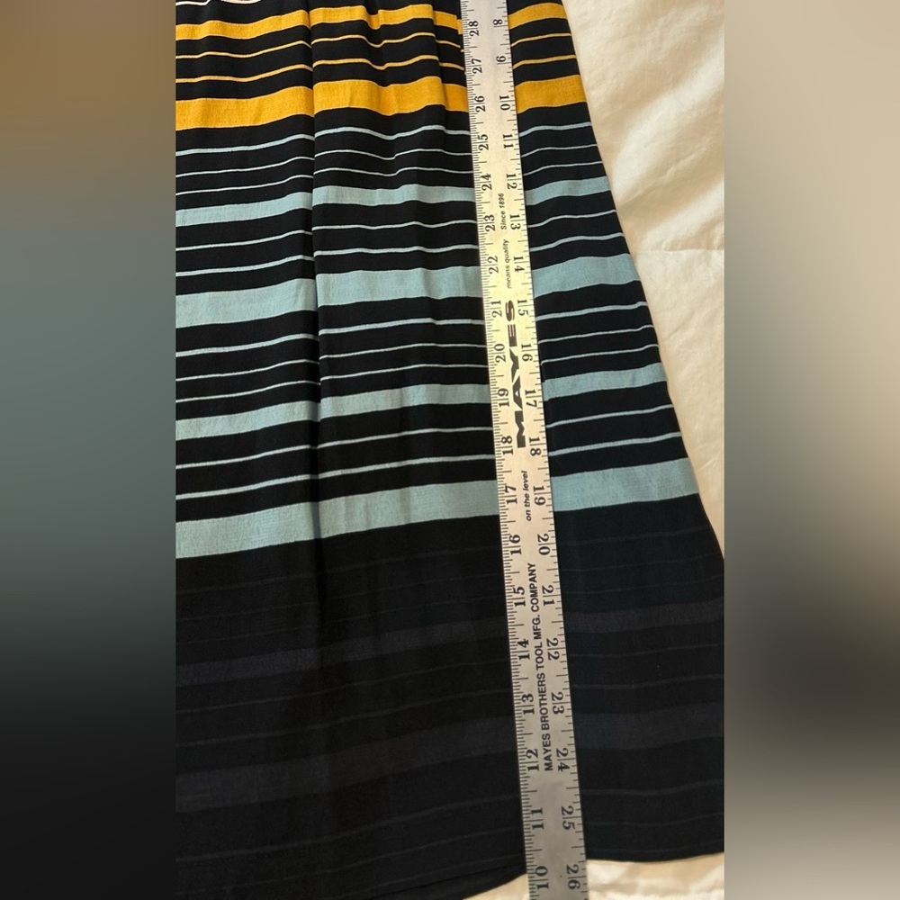 Ann Taylor Loft Sleeveless Striped Midi Dress  Size Medium NWT - Picture 13 of 13